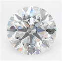 Del inventario de diamantes de laboratorio, 3.02 quilates, Redondo , Color D, claridad VVS1 y certificado IGI