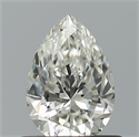 Diamante Natural 0.52 quilates, De pera , Color I, claridad IF y certificado GIA