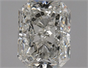 Natural Diamond 1.01 Carats, Radiant with  Cut, G Color, SI2 Clarity and Certified by HRD
