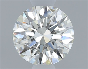 Picture of Natural Diamond 0.40 Carats, Round with Excellent Cut, F Color, VVS2 Clarity and Certified by IGI