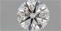 Diamante Natural 0.70 quilates, Redondo , Color F, claridad IF y certificado IGI