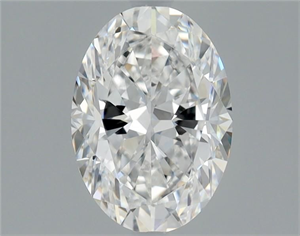 Picture of Natural Diamond 1.02 Carats, Oval with  Cut, D Color, IF Clarity and Certified by GIA