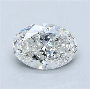 Picture of Natural Diamond 2.51 Carats, Oval with  Cut, G Color, SI2 Clarity and Certified by GIA