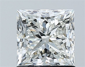 Foto Diamante Natural 1.23 quilates, Princesa , Color H, claridad VVS1 y certificado GIA de