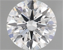 Natural Diamond 0.45 Carats, Round with Excellent Cut, G Color, VVS2 Clarity and Certified by GIA