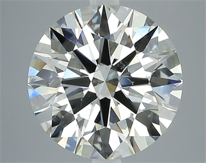 Foto Diamante Natural 4.08 quilates, Redondo , Color J, claridad SI1 y certificado GIA de