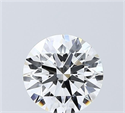 Lab Grown Diamond 2.01 Carats, Round with Ideal Cut, D Color, VVS2 Clarity and Certified by IGI