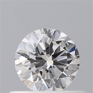 Picture of Natural Diamond 0.40 Carats, Round with Very Good Cut, E Color, SI1 Clarity and Certified by GIA