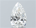 Natural Diamond 1.03 Carats, Pear with  Cut, F Color, SI2 Clarity and Certified by GIA