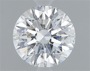 Picture of Natural Diamond 0.70 Carats, Round with Excellent Cut, E Color, SI2 Clarity and Certified by GIA