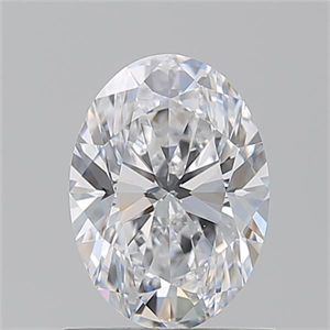 Picture of Natural Diamond 1.01 Carats, Oval with  Cut, D Color, VS1 Clarity and Certified by GIA