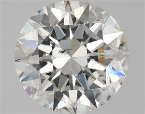 Foto Diamante Natural 0.80 quilates, Redondo , Color H, claridad SI1 y certificado GIA de