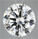 Lab Grown Diamond 6.70 Carats, Round with Excellent Cut, E Color, VVS2 Clarity and Certified by IGI