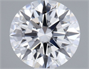 Lab Grown Diamond 1.03 Carats, Round with Ideal Cut, D Color, VVS1 Clarity and Certified by IGI