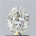 Diamante Natural 0.63 quilates, Ovalado , Color I, claridad VS1 y certificado GIA