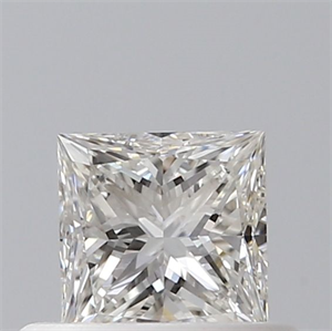 Picture of Natural Diamond 0.40 Carats, Princess with  Cut, G Color, VS1 Clarity and Certified by GIA