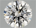 Lab Grown Diamond 1.45 Carats, Round with Ideal Cut, F Color, VS1 Clarity and Certified by IGI