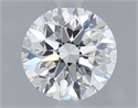 Diamante Natural 0.70 quilates, Redondo , Color E, claridad VVS2 y certificado IGI