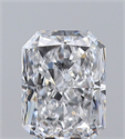 Natural Diamond 0.32 Carats, Radiant with  Cut, E Color, VVS1 Clarity and Certified by GIA