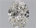 Natural Diamond 1.50 Carats, Oval with  Cut, F Color, SI2 Clarity and Certified by GIA