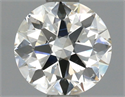Diamante Natural 0.70 quilates, Redondo , Color J, claridad SI2 y certificado GIA