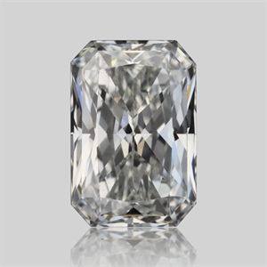 Picture of Natural Diamond 0.72 Carats, Radiant with  Cut, G Color, VVS2 Clarity and Certified by GIA