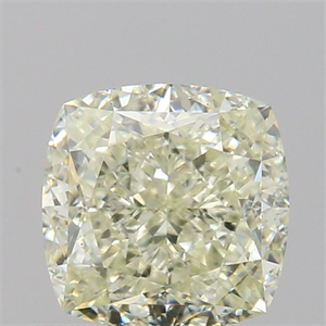 Foto Diamante Natural 1.05 quilates, Del cojín , Color N, claridad VS2 y certificado GIA de