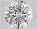 Lab Grown Diamond 2.82 Carats, Round with Ideal Cut, D Color, VS1 Clarity and Certified by IGI