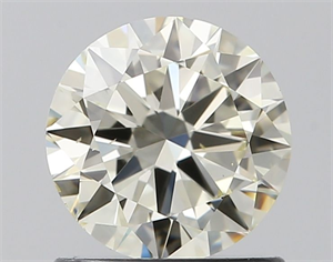 Picture of Natural Diamond 0.90 Carats, Round with Excellent Cut, K Color, VS2 Clarity and Certified by IGI