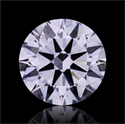 Natural Diamond 2.09 Carats, Round with Excellent Cut, H Color, SI1 Clarity and Certified by GIA
