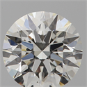 Natural Diamond 0.50 Carats, Round with Excellent Cut, I Color, IF Clarity and Certified by GIA