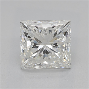 Foto Diamante Natural 1.53 quilates, Princesa , Color I, claridad SI2 y certificado GIA de