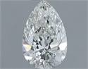 Diamante Natural 0.70 quilates, De pera , Color G, claridad VVS1 y certificado IGI