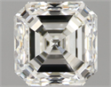 Diamante Natural 1.00 quilates, Asscher , Color H, claridad VVS2 y certificado IGI