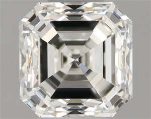 Foto Diamante Natural 1.00 quilates, Asscher , Color H, claridad VVS2 y certificado IGI de
