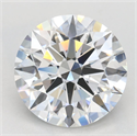 Lab Grown Diamond 3.02 Carats, Round with Excellent Cut, D Color, VVS1 Clarity and Certified by GIA