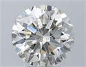 Diamante Natural 3.85 quilates, Redondo , Color J, claridad SI1 y certificado GIA