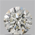 Natural Diamond 0.90 Carats, Round with Very Good Cut, L Color, VS1 Clarity and Certified by GIA