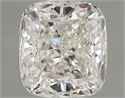 Natural Diamond 0.60 Carats, Cushion with  Cut, I Color, VS1 Clarity and Certified by GIA
