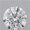 Diamante Natural 0.70 quilates, Redondo , Color D, claridad VVS1 y certificado GIA
