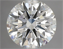 Natural Diamond 1.10 Carats, Round with Excellent Cut, K Color, SI1 Clarity and Certified by GIA