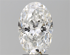 Foto Diamante Natural 3.05 quilates, Ovalado , Color F, claridad VVS2 y certificado GIA de