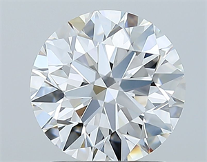 Picture of Natural Diamond 1.50 Carats, Round with Excellent Cut, E Color, VVS1 Clarity and Certified by GIA