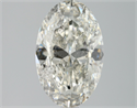 Diamante Natural 2.04 quilates, Ovalado , Color H, claridad SI2 y certificado HRD