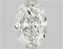 Diamante Natural 0.60 quilates, Ovalado , Color H, claridad VVS2 y certificado GIA