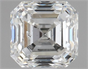 Diamante Natural 1.01 quilates, Asscher , Color J, claridad SI2 y certificado GIA