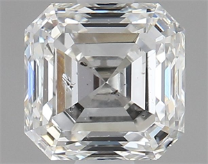 Picture of Natural Diamond 1.01 Carats, Asscher with  Cut, J Color, SI2 Clarity and Certified by GIA