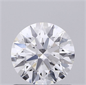 Del inventario de diamantes de laboratorio, 0.74 quilates, Redondo , Color D, claridad VVS2 y certificado IGI