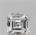 Diamante Natural 0.90 quilates, Asscher , Color G, claridad VVS2 y certificado GIA