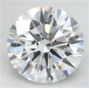 Del inventario de diamantes de laboratorio, 3.71 quilates, Redondo , Color D, claridad VVS1 y certificado GIA
